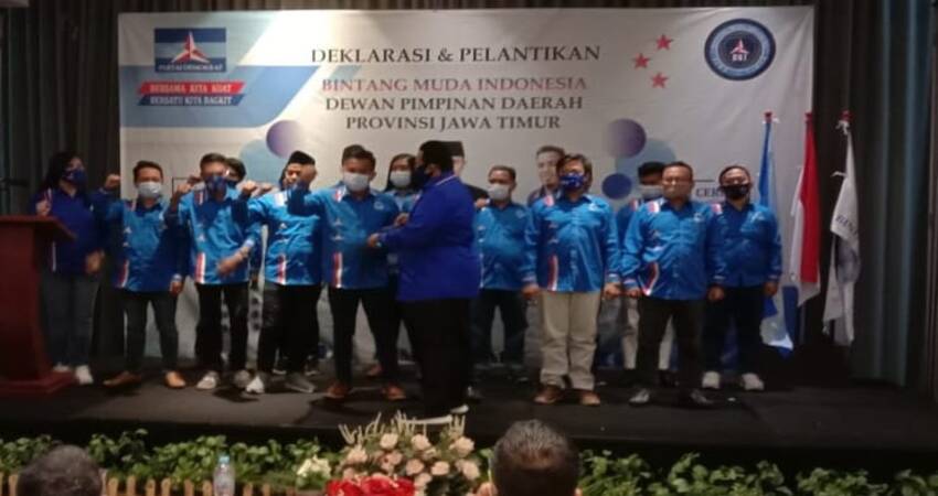 Suasana deklarasi dan pelantikan DPD BMI Provinsi Jawa Timur.