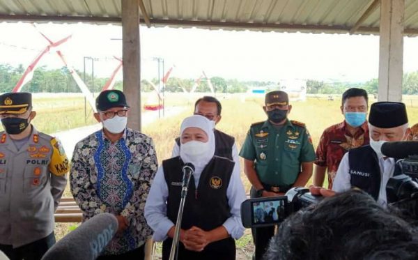 Pastikan Ketahanan Pangan, Gubernur Jatim Tinjauan dan Panen Raya Padi bersama Bupati Malang