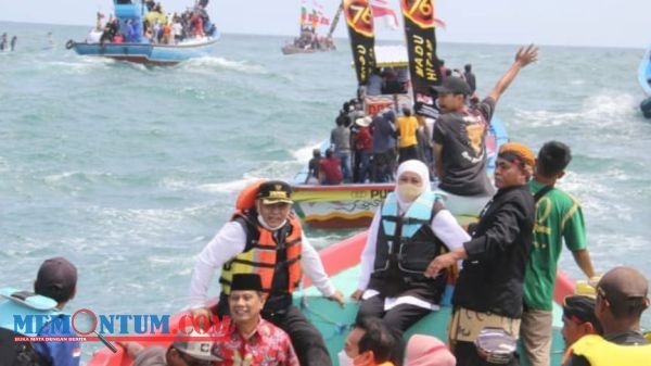 Gubernur Jatim bersama Bupati Malang Hadiri Syukuran Nelayan dan Petik Laut Sendang Biru