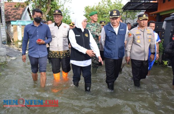 Atasi Banjir Lamongan, Pemprov Jatim bersama Pemkab Bakal Gotong Royong Bangun Pintu Air Sluis Kuro